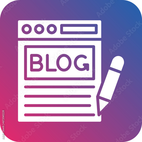 Blog Icon Style