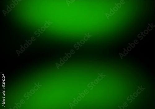 Abstract background from green and black gradients used for media making.