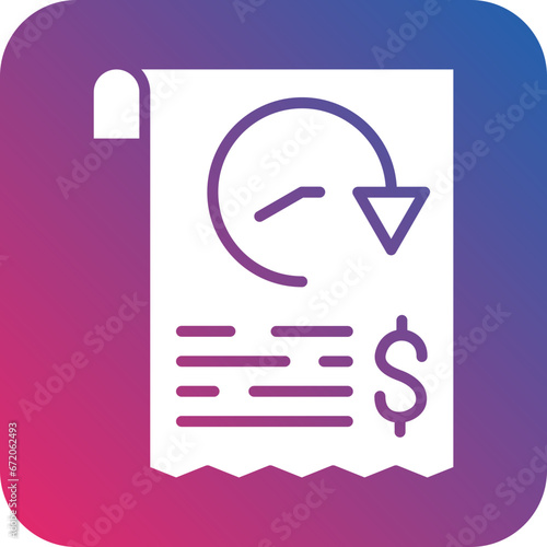 Transaction History Icon Style