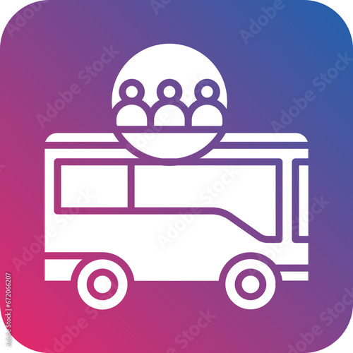 Group Excursion Icon Style