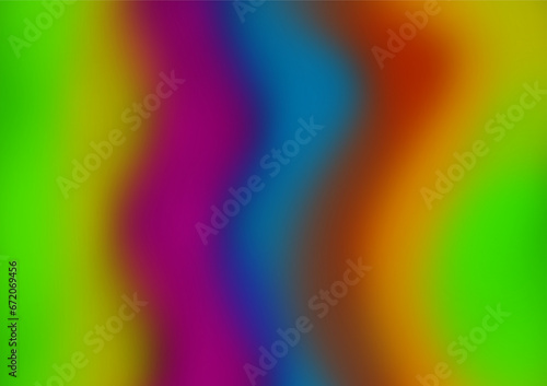Beautiful abstract blurred background From the combination of bold and colorful colors. in the cover design Website and media created from a graphics program.