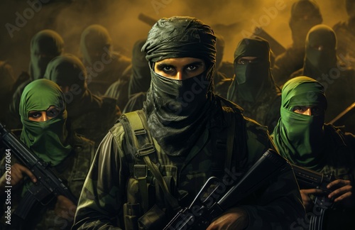 ハマスの兵士