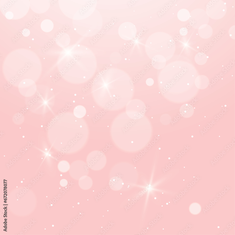 Vector blur background with bokeh and star Vector blur background with bokeh and star