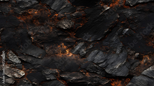 Rough volcanic rock surface seamless texture photo