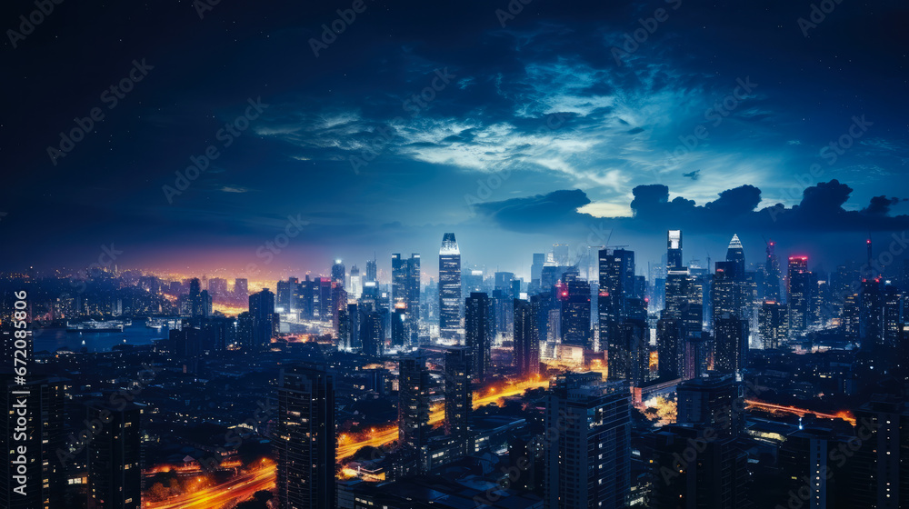 Fototapeta premium Beautiful Cityscape 