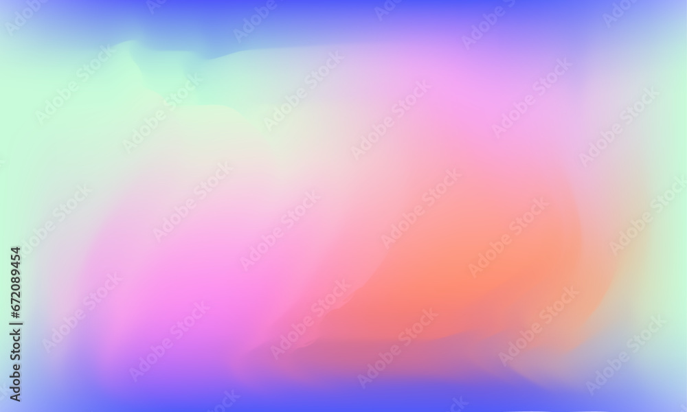 Fototapeta premium Vector gradient trendy background. vivid blurred colorful wallpaper background