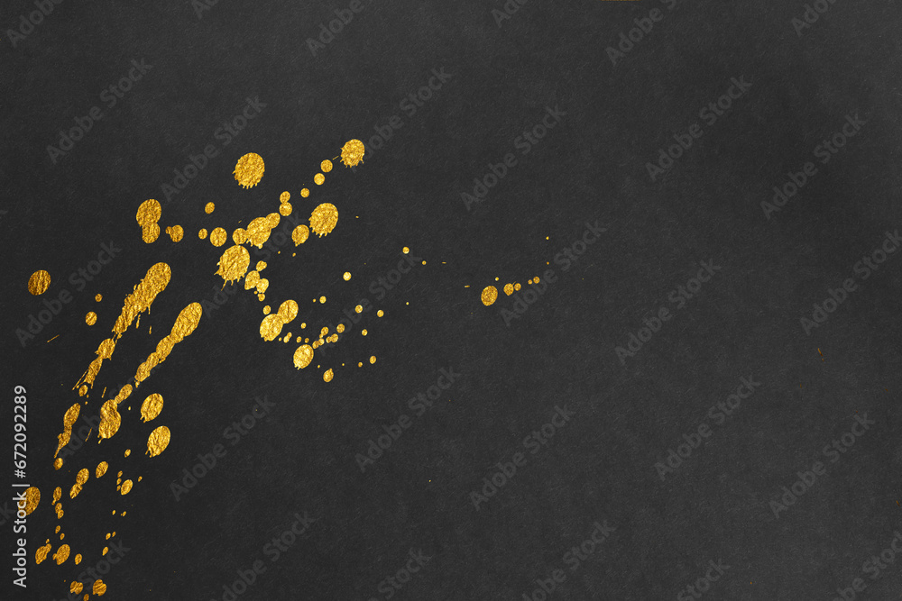 Gold and Black Japanese Paper Backgrounds Web graphics - obrazy, fototapety, plakaty 