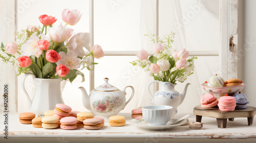 Mothers Day tea table