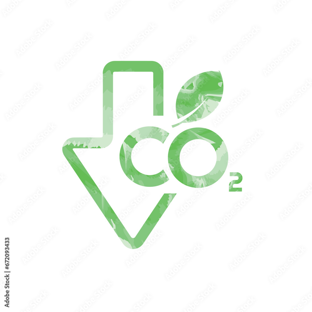 reducing CO2 emissions to stop climate change. green energy background reducing CO2 emissions to stop climate change. green energy background