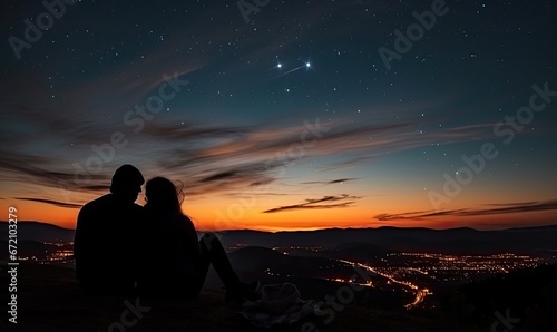 A Serene Night Under the Starry Sky © uhdenis