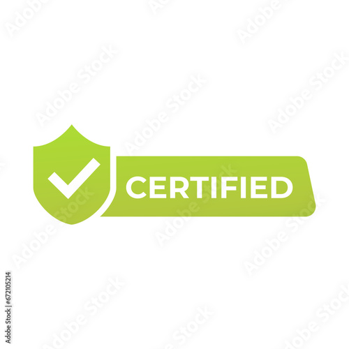 Free Download Certified Badge, label, logo Design isolated on white background - GFXLoad