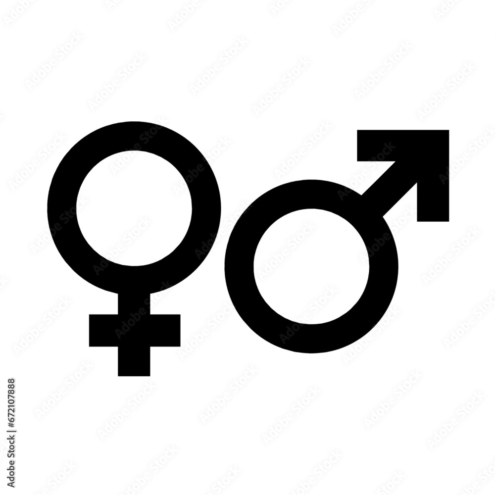male and female symbols male and female symbols