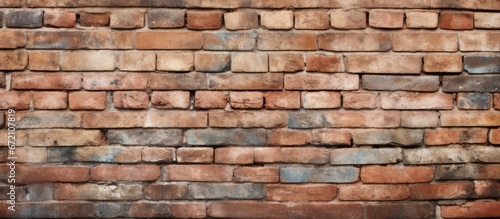 Antique brick wall backdrop