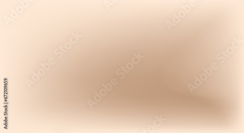 Beige brown liquid abstract gradient. Soft background vector illustration.