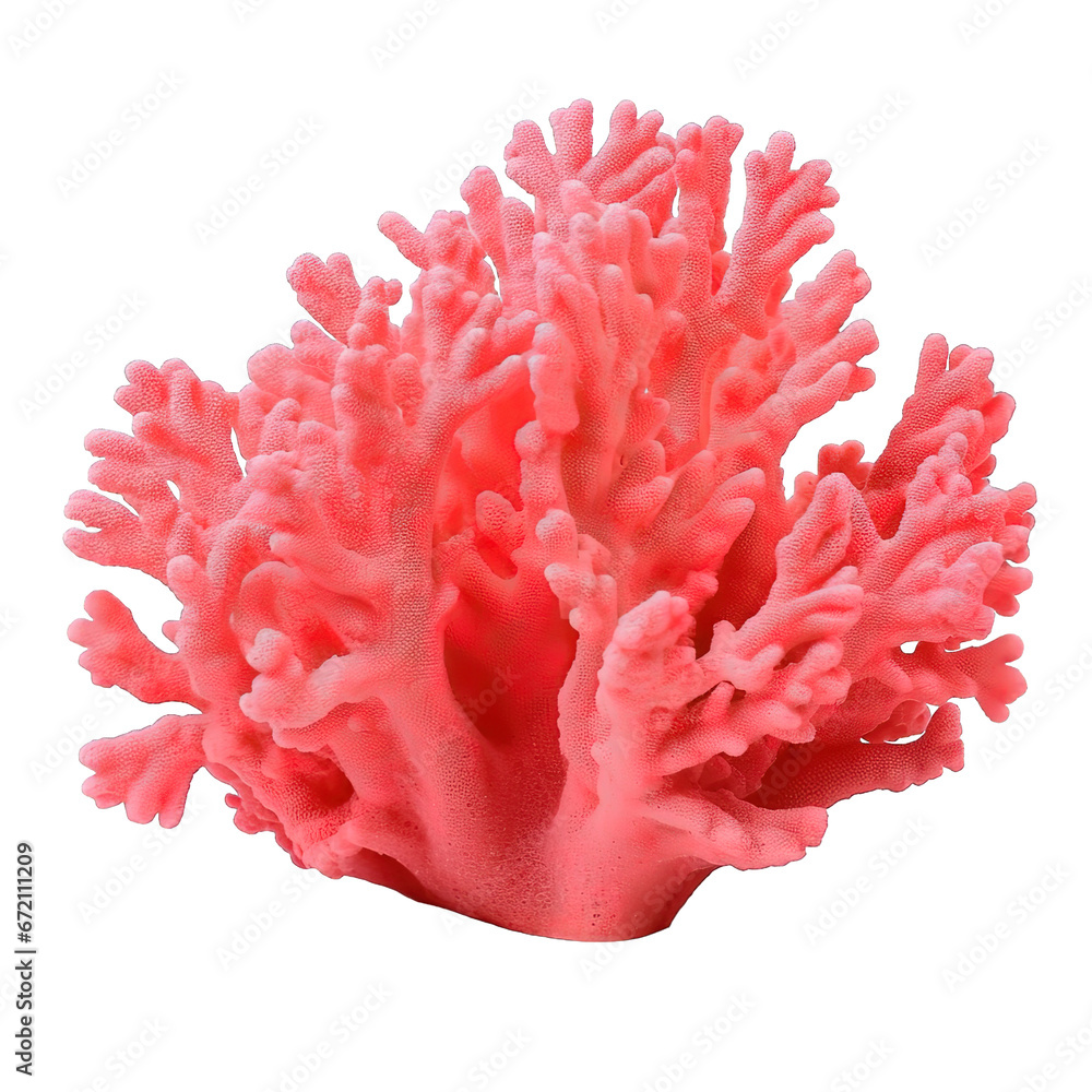 Coral Decorative Red