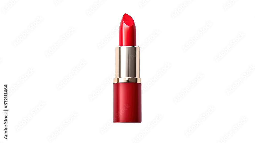 Fototapeta premium red lipstick isolated