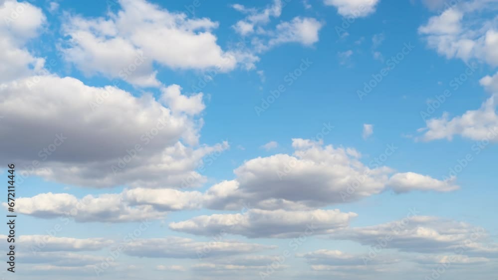 beautiful blue sky with white cumulus clouds timelapse for abstract background
beautiful blue sky with white cumulus clouds timelapse for abstract background