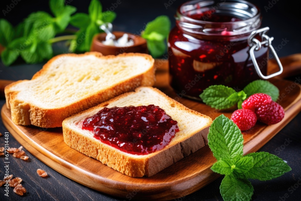 raspberry jam and bread raspberry jam and bread
