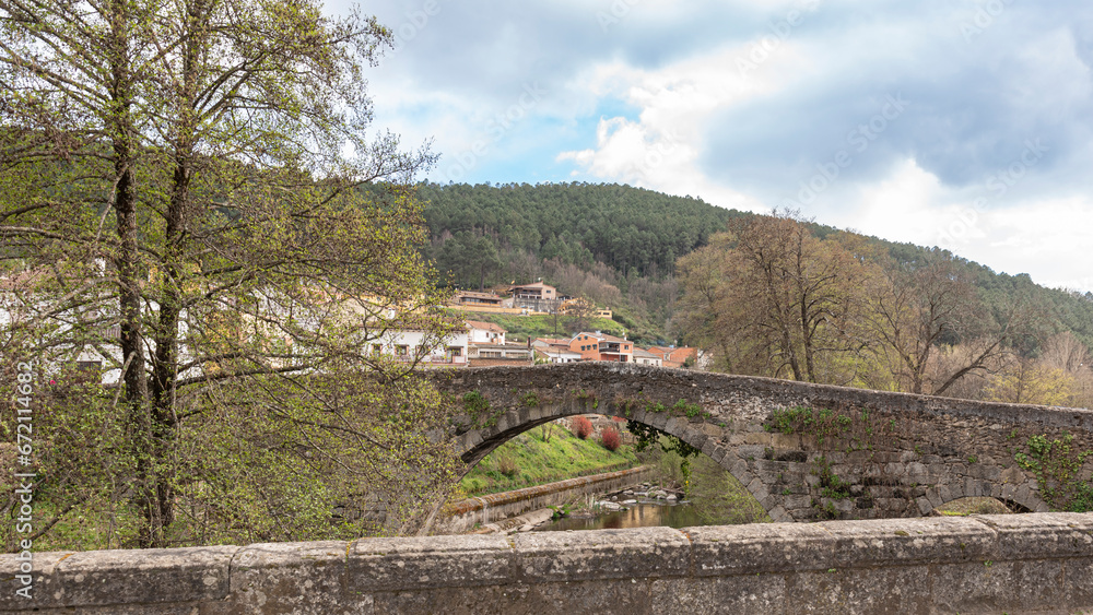 Roman bridge Aquelcabos de Arenas de San Pedro, Avila Roman bridge Aquelcabos de Arenas de San Pedro, Avila
