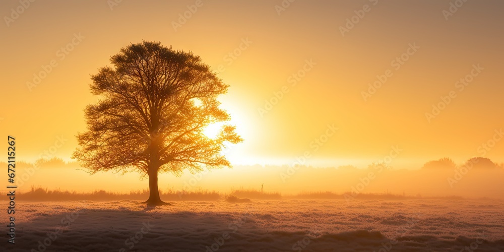 Serene sunrise. Embracing nature beauty in morning light. Captivating sunset scenery. Journey through changing seasons. Enchanting landscape. Tranquil moments in misty meadow Serene sunrise. Embracing nature beauty in morning light. Captivating sunset scenery. Journey through changing seasons. Enchanting landscape. Tranquil moments in misty meadow
