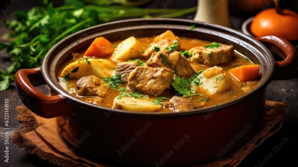 French Blanquette de veau a classic French veal stew French Blanquette de veau a classic French veal stew