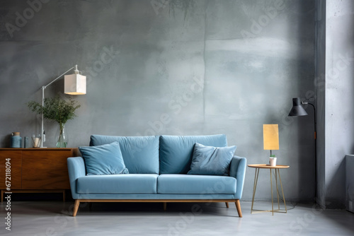 modern interior with sofa © Denis