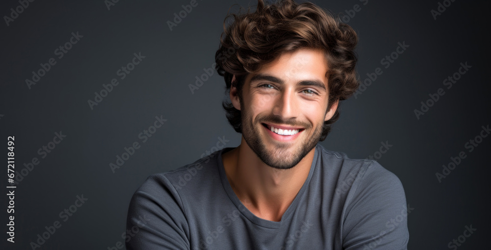 Naklejka premium portrait of a man