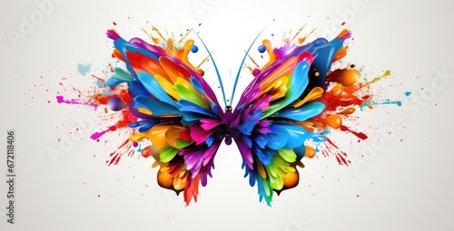 colorful butterfly illustration 