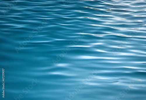 surface of blue water texture background from upper view in minimal style © MINIMAL ART