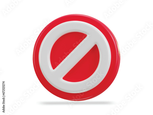 Free Download 3d stop vector icon illustration - GFXLoad