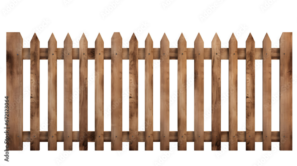 wooden fence isolated wooden fence isolated