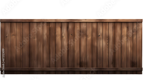 Fotografia wooden fence isolated