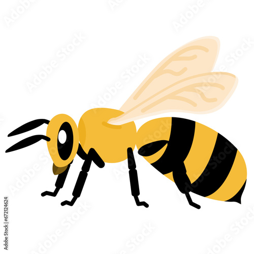 bee flat icon