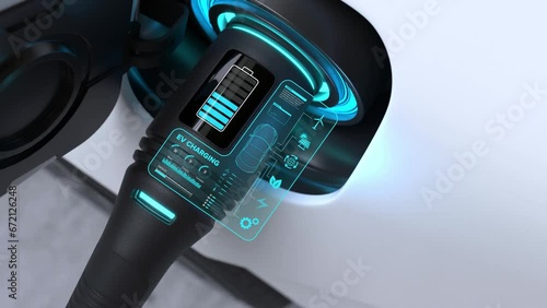 Electric car power charging, Charging technology, Clean energy filling technology.