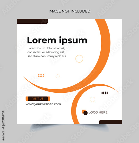 The Art of Post-Banner Engagement, Post banner template.