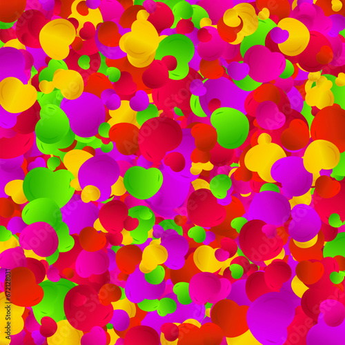 Festive background. Multicolored hearts. Design element. Valentine s Day. eps 10