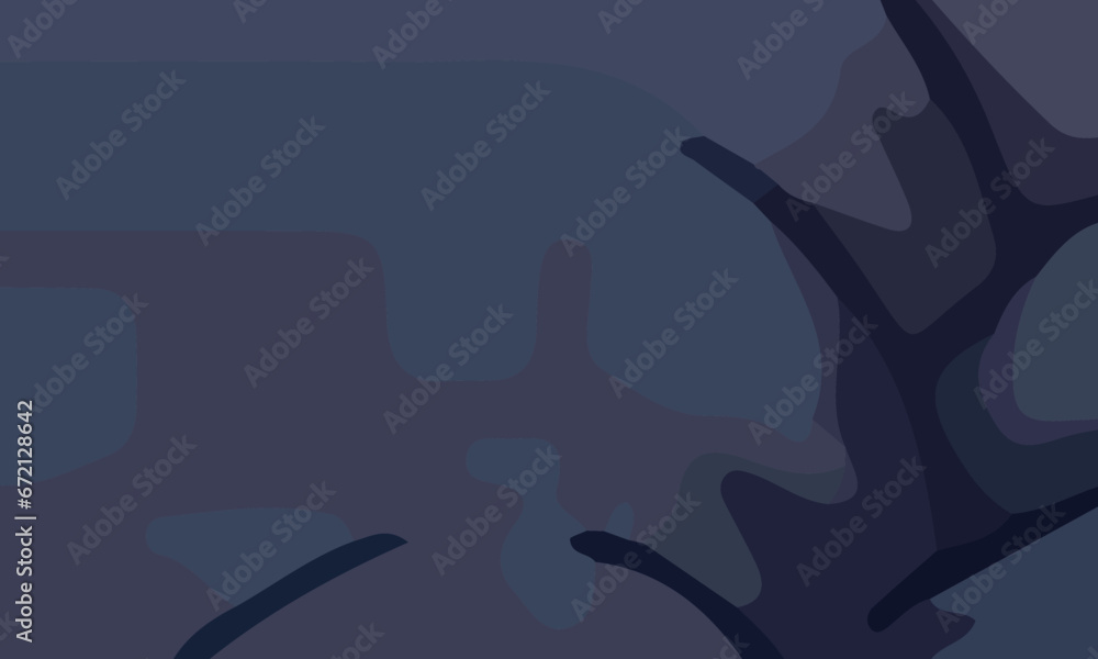 Aesthetic abstract art with a combination of shapes and blue colors. Suitable for background and poster Aesthetic abstract art with a combination of shapes and blue colors. Suitable for background and poster