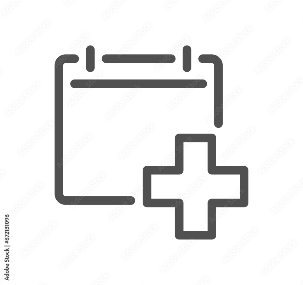 Hospital and medical care related icon outline and linear vector. Hospital and medical care related icon outline and linear vector.