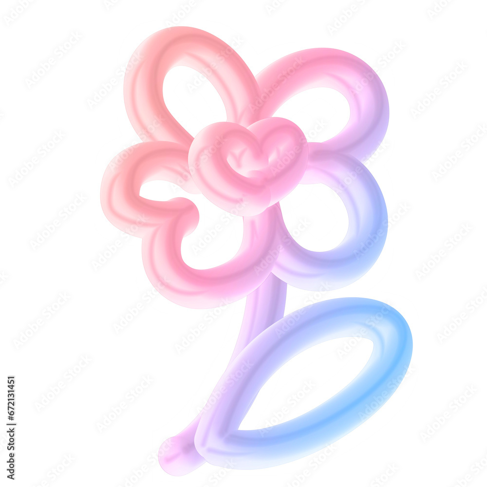 Valentine 3d element with transparent background. PNG no background object. Valentine 3d element with transparent background. PNG no background object.