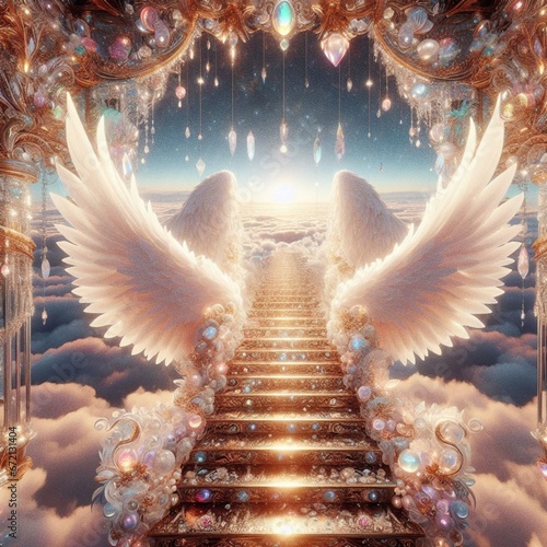 background with space, star, light, pattern, christmas, snowflake, flower, bl...