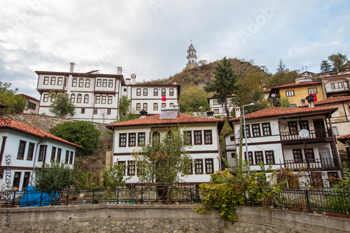 Bolu's beautiful district is a view of Goynuk and historical Ottoman houses.