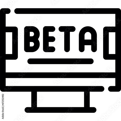 Beta Icon