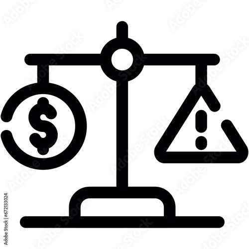 Liquidity Risk Icon
