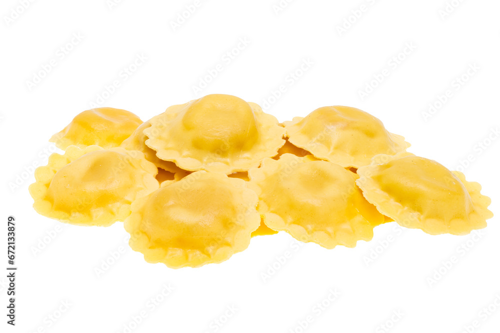 Italian ravioli isolated Italian ravioli isolated
