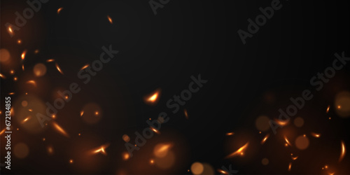 sparkle background virtual flame design vector illustration