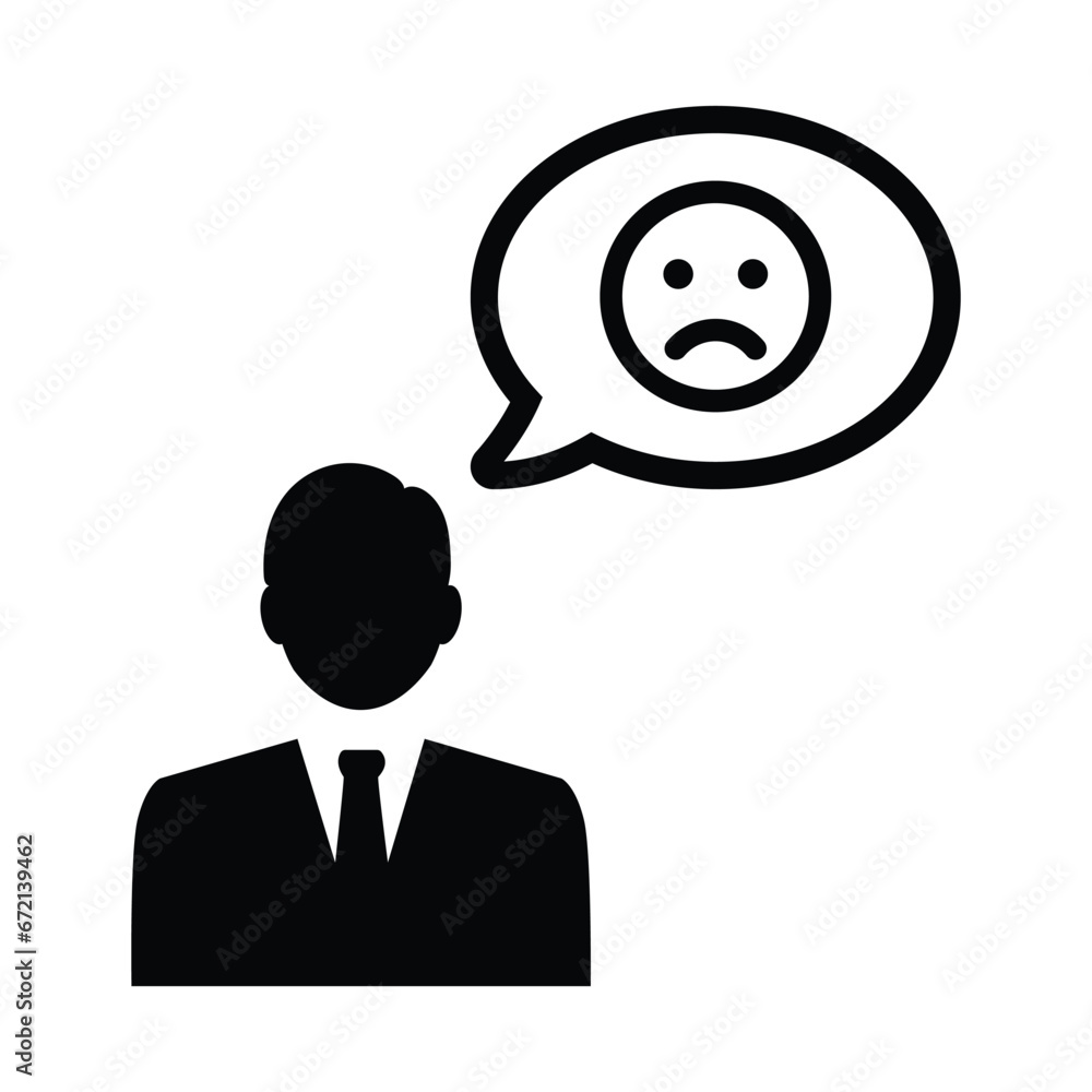 Negative Review Icon Negative Review Icon