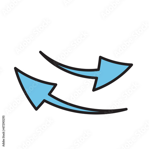 Wallpaper Mural 矢印　アイコン Torontodigital.ca