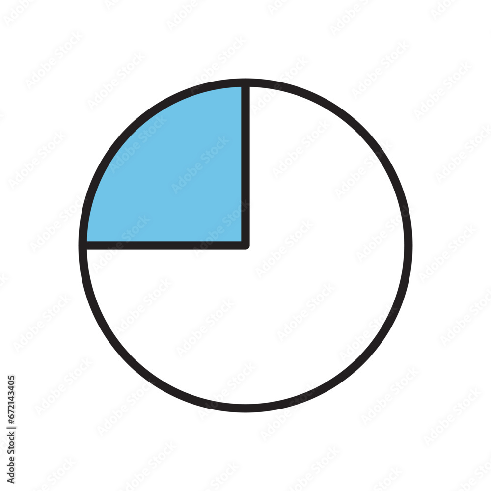 円グラフ　アイコン　データ