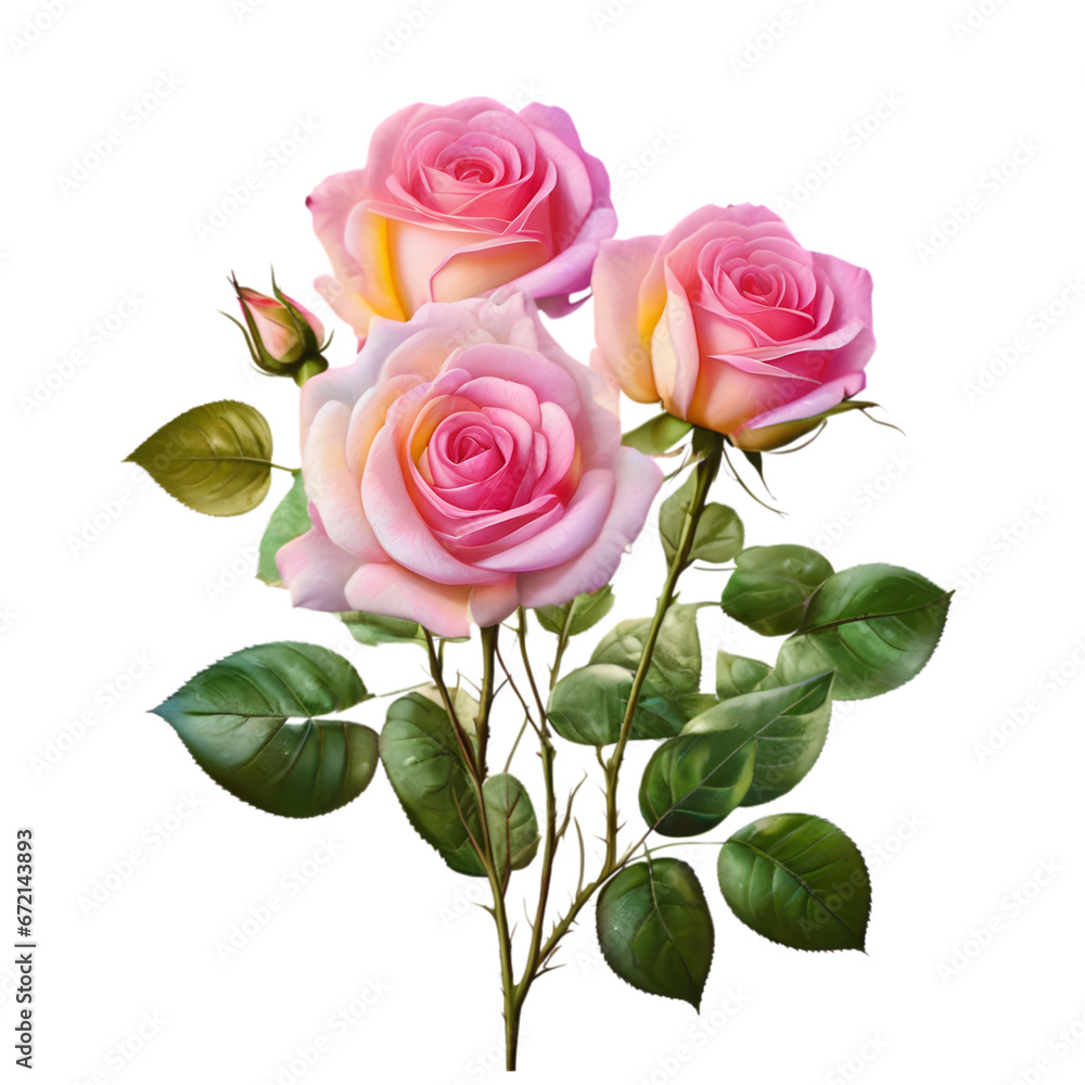 A beautiful, bright rose-colored painting. A beautiful, bright rose-colored painting.