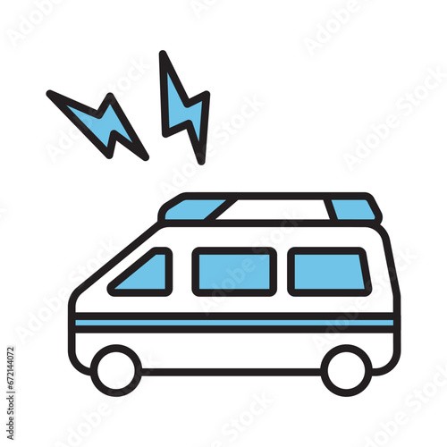 救急車　病院　医療　アイコン